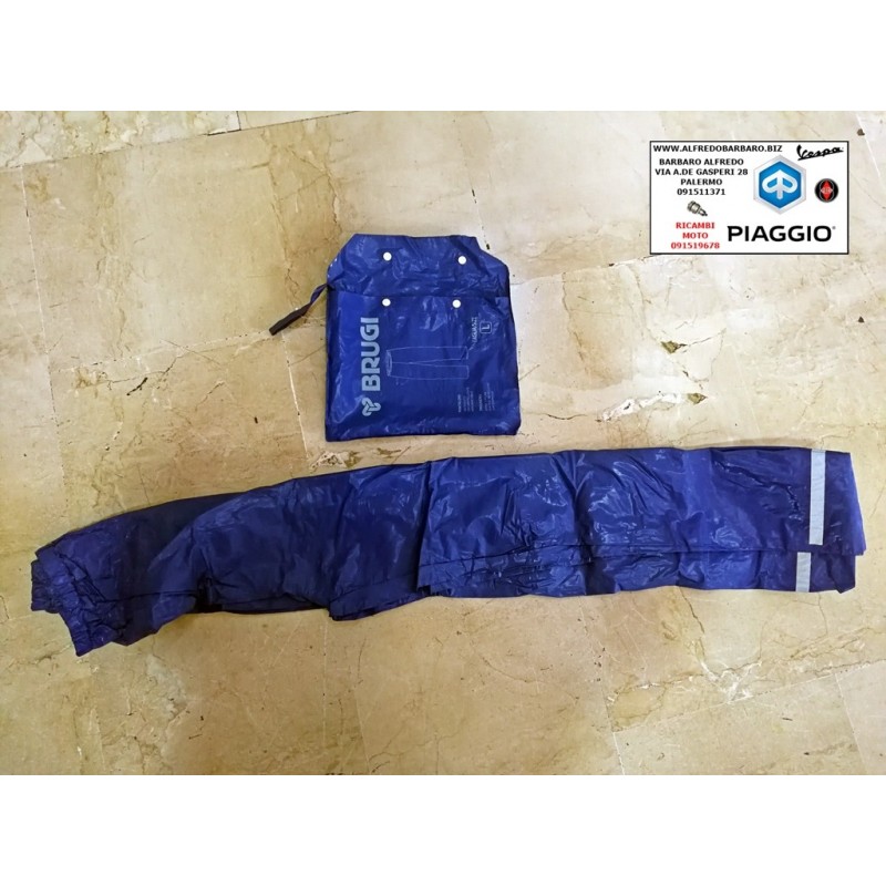 Pantaloni kwai antipioggia brugi antivento idrorepellente impermeabile L74B