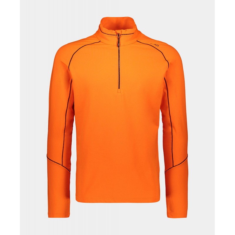 Maglia Pile pilespftech Uomo con cuciture a vista CMP 30L0537