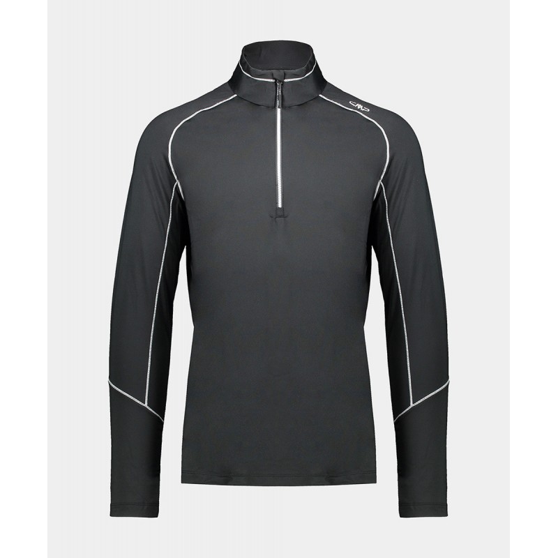 Maglia Pile pilespftech Uomo con cuciture a vista CMP 30L0537