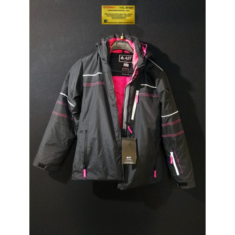 Tuta completo sci bambina Giacca rosa pink ast JS7C e pantalone sci JN9P