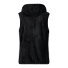 Gilet in pile da donna HighLoft con trama a rombi e cappuccio cmp 31P1716