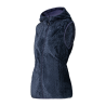 Gilet in pile da donna HighLoft con trama a rombi e cappuccio cmp 31P1716