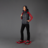 Pantaloni in softshell da donna con ghetta cmp 3A14156