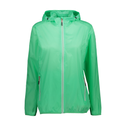 Giacca antipioggia con cappuccio Ripstop donna pack pocket cmp