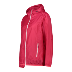 Giacca antipioggia con cappuccio Ripstop donna pack pocket cmp