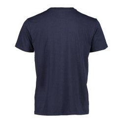 T-shirt stretch da uomo con logo in cotone CMP