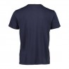 T-shirt stretch da uomo con logo in cotone CMP