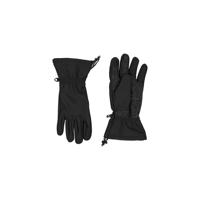 Guanti donna in softshell touch finger cmp