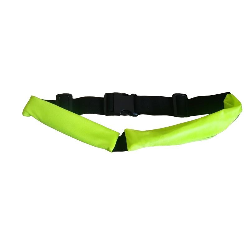Fascia Marsupio da sport con doppia tasca giallo fluo lampa P16159 - 8052132161595