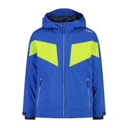 Giacca da sci da bambino color block in twill cmp