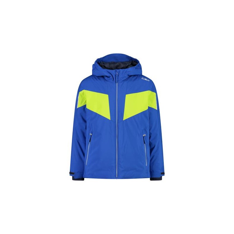 Giacca da sci da bambino color block in twill cmp