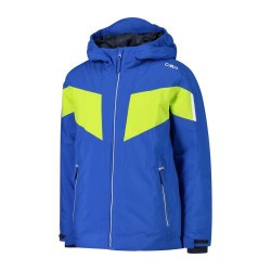 Giacca da sci da bambino color block in twill cmp