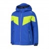 Giacca da sci da bambino color block in twill cmp