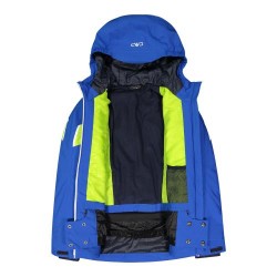 Giacca da sci da bambino color block in twill cmp