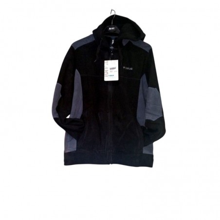 Maglia nera poliestere Brugi