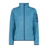 Giacca in pile da donna in Knit-Tech mélange Cmp