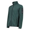 Giacca in Pile da uomo in knit-tech mélange cmp