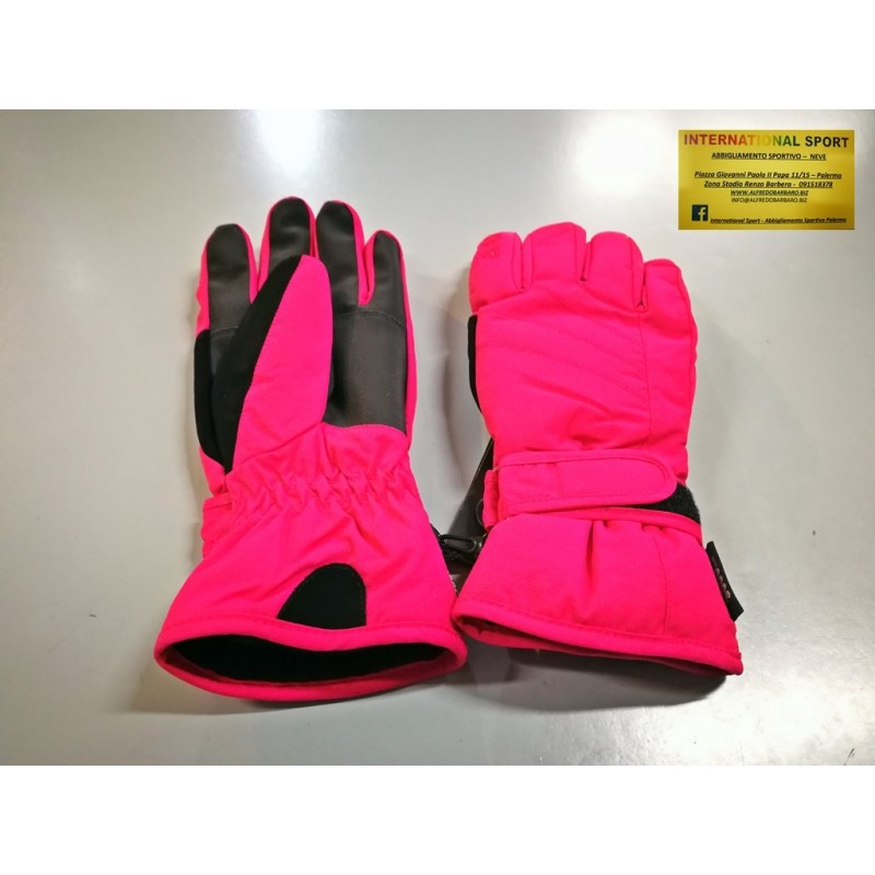 Guanti Sci rosa per donna Ast Z18B